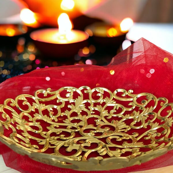 Ethnic Gift Thaali - 4 Blocks ( 4 Khaana )