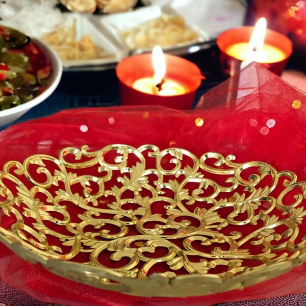 Ethnic Gift Thaali - 4 Blocks ( 4 Khaana )