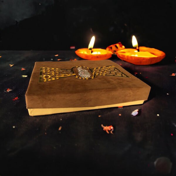 Modern Gift Box (Rigid-Magnetic Box) - 4 Blocks ( 4 Khaana)